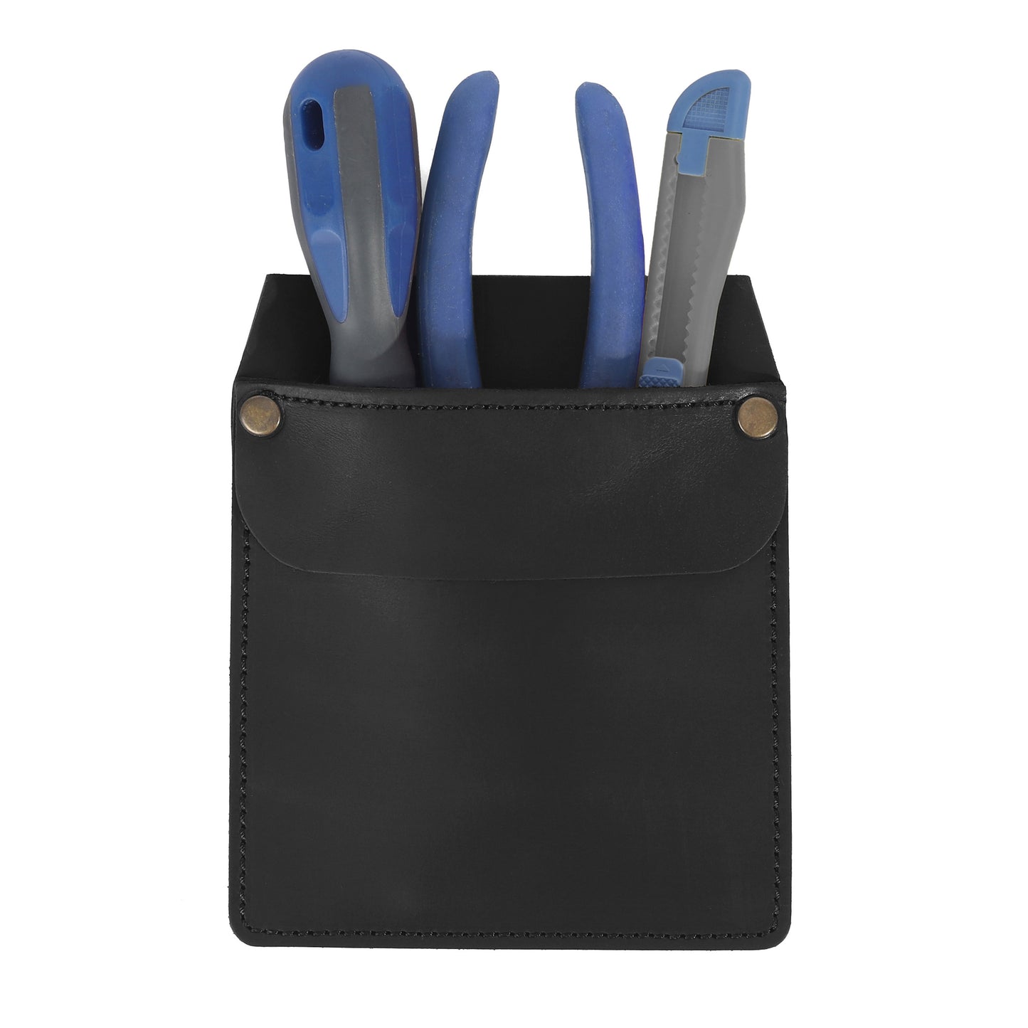 Premium Leather Pocket Protector Tool Pouch