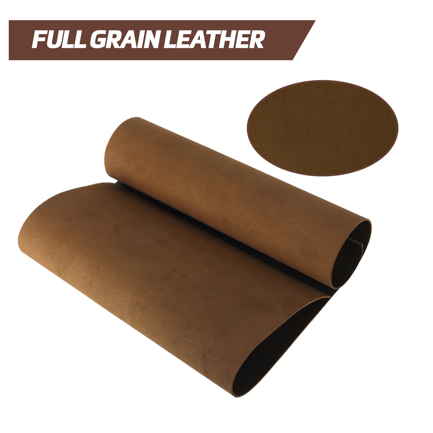 Crazy Horse Full Grain Cowhide Leather Sheets
