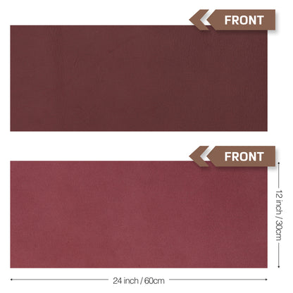 Glossy Full Grain Cowhide Leather Sheets