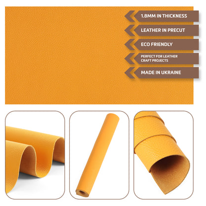 Dotted Full Grain Cowhide Leather Sheets