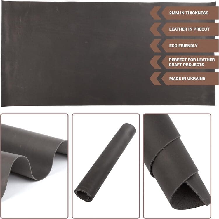 Crazy Horse Full Grain Cowhide Leather Sheets