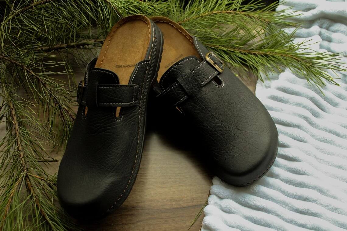 Handmade Slippers with Natural Leather Insole