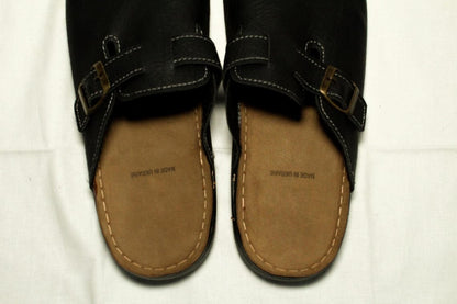 Handmade Slippers with Natural Leather Insole