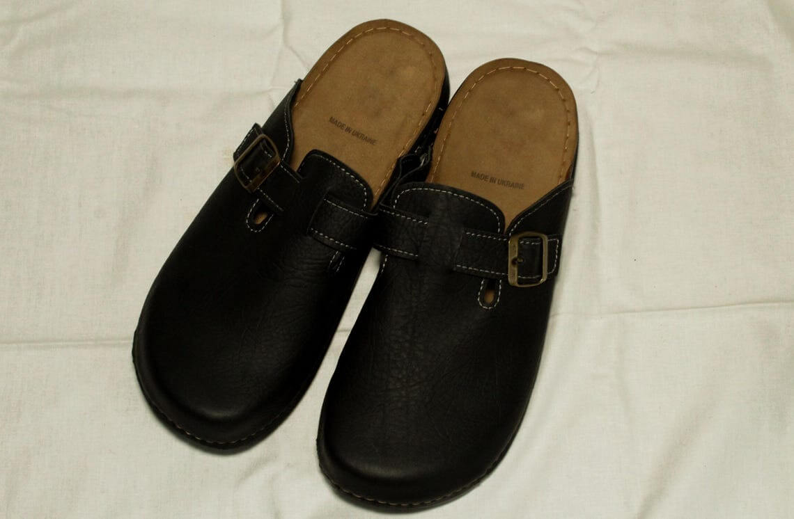 Handmade Slippers with Natural Leather Insole